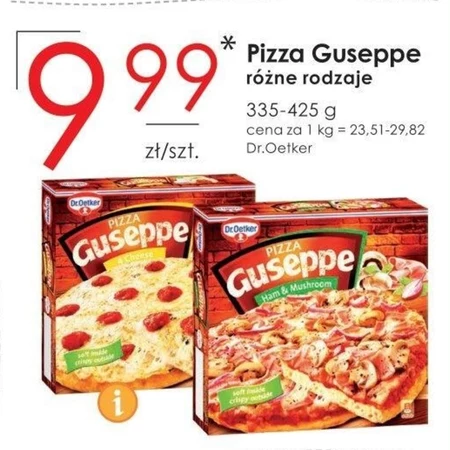 Dr. Oetker Guseppe Pizza kebab 420 g