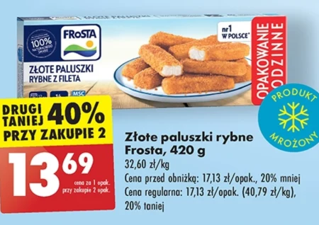 FRoSTA Złote paluszki rybne 450 g (15 sztuk)