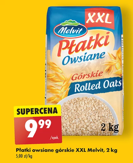 Płatki owsiane Melvit