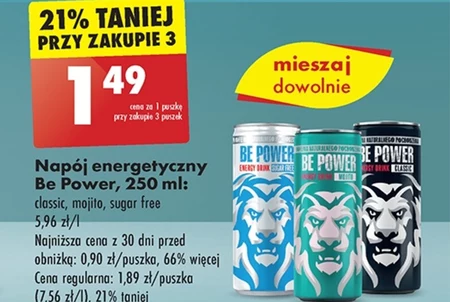 Napój energetyczny Be Power