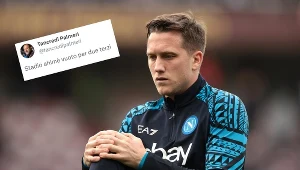 Kto myślał, że będzie tak źle? Przykra scena podczas meczu Zielińskiego