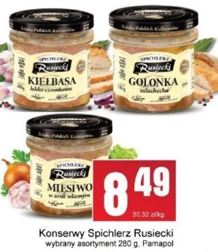 Spichlerz Rusiecki Mięsiwo w sosie własnym 280 g