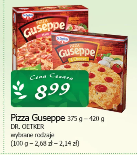 Dr. Oetker Guseppe Pizza Chicken curry 375 g