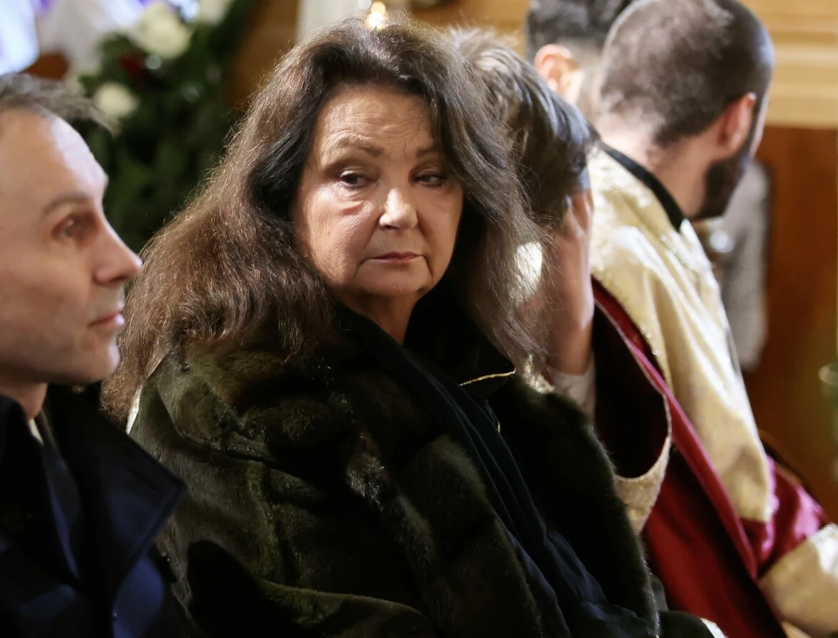 Anna Dymna na pogrzebie ks. Isakowicza-Zaleskiego. Anna Dymna na pogrzebie ks. Isakowicza-Zaleskiego.