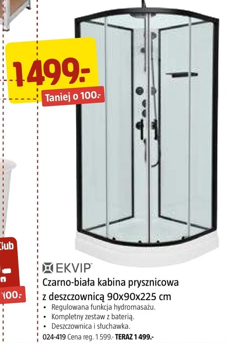 Kabina prysznicowa Ekvip