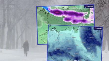W weekend czeka nas ciężka pogoda, z wichurami i sztormem na Bałtyku. Jak informuje IMGW, w nocy mogą się pojawić dwucyfrowe mrozy. Najbliższe dni będą bardzo wietrzne