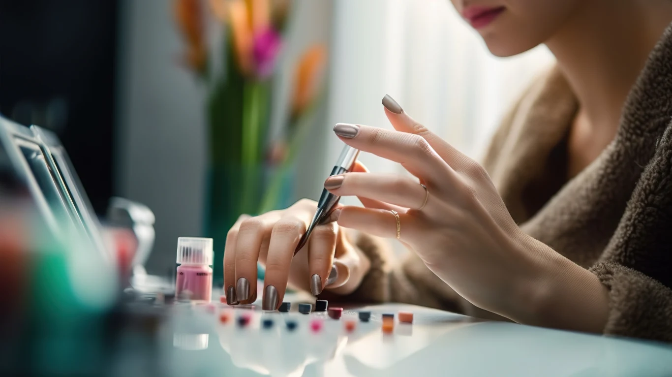 Modne paznokcie na karnawał. Efekt flash w roli głównej. Modne paznokcie na karnawał. Efekt flash w roli głównej.