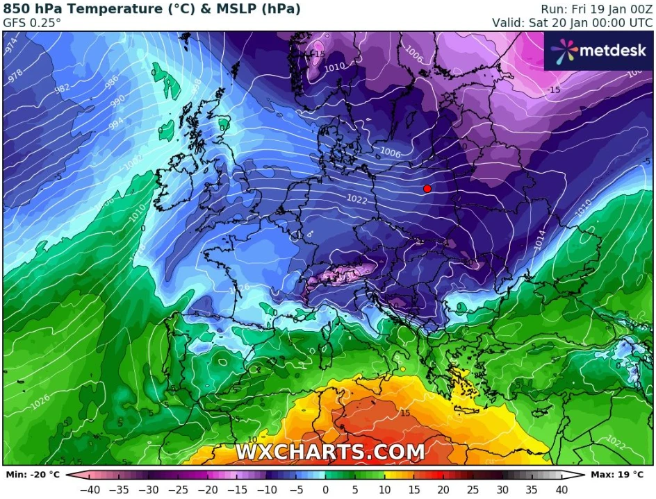 W piątek wieczorem i w nocy z piątku na sobotę najtrudniejsze warunki pogodowe będą panować na północy Polski