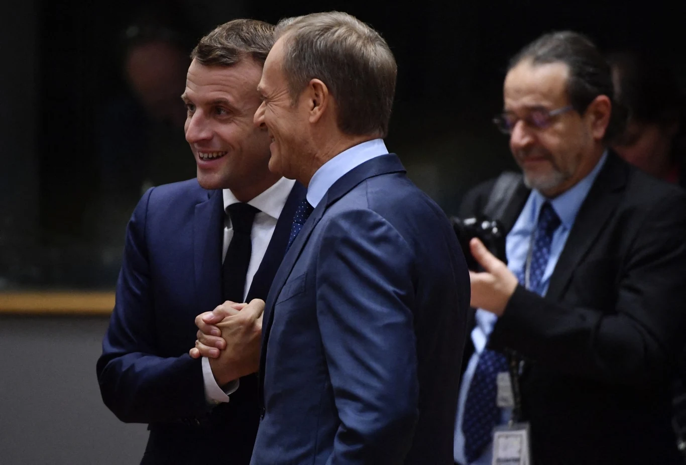 Liberalne centrum musi być sprawcze. Na zdj. Emmanuel Macron i Donald Tusk Liberalne centrum musi być sprawcze. Na zdj. Emmanuel Macron i Donald Tusk