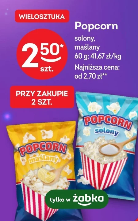 Popcorn Żabka