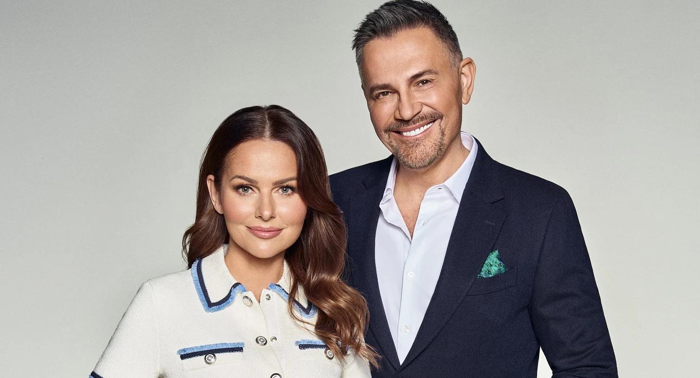 Paulina Sykut-Jeżyna i Krzysztof Ibisz Paulina Sykut-Jeżyna i Krzysztof Ibisz