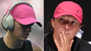 Iga Świątek podczas tegorocznego turnieju Australian Open