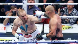 Łukasz Różański tutaj podczas walki z Arturem Szpilką