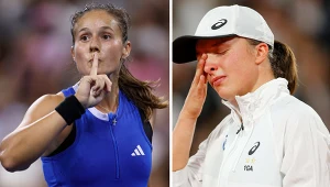 Daria Kasatkina i Iga Świątek