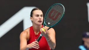 Aryna Sabalenka podczas meczu Australian Open
