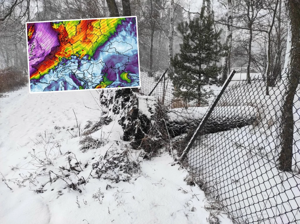 Pogoda. Wir polarny ściągnie do Polski potęzne wichury