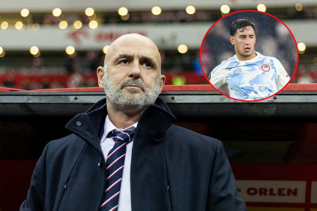 Michał Probierz i Santiago Hezze Michał Probierz i Santiago Hezze