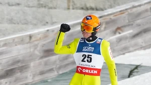 Kamil Stoch zadowolony ze skoków w Zakopanem