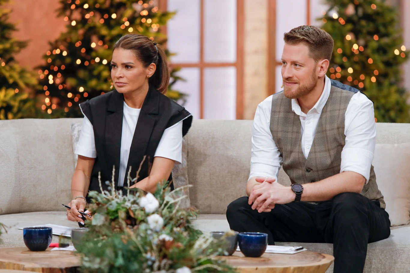 Joanna Górska i Robert Stockinger w Pytaniu na śniadanie Joanna Górska i Robert Stockinger w Pytaniu na śniadanie