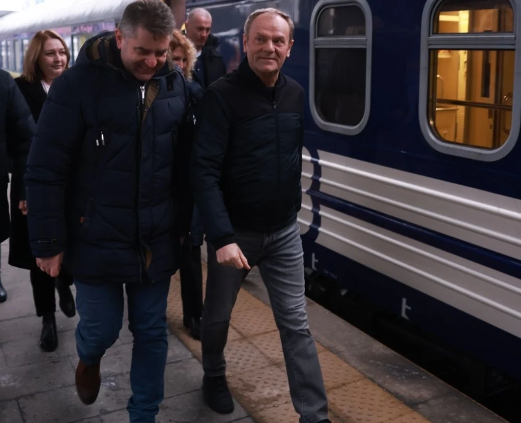 Premier Donald Tusk w Kijowie Premier Donald Tusk w Kijowie