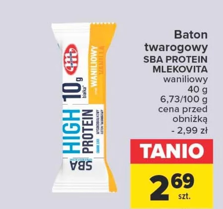 Baton twarogowy Mlekovita