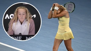 Mirra Andriejewa zaskoczyła podczas konferencji prasowej