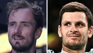 Danił Miedwiediew i Hubert Hurkacz