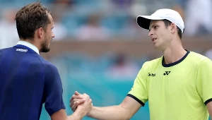 Daniił Miedwiediew i Hubert Hurkacz