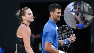 Novak Djoković próbował skopiować zachowanie Aryny Sabalenki