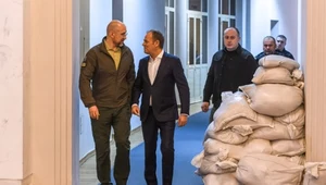 Donald Tusk z wizytą w Ukrainie