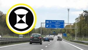 Nowy znak na autostradach. Co oznacza tajemnicza czarna klepsydra? 