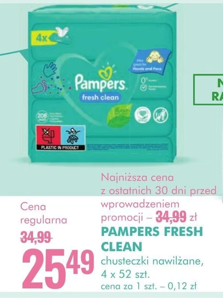 Chusteczki nawilżane Pampers
