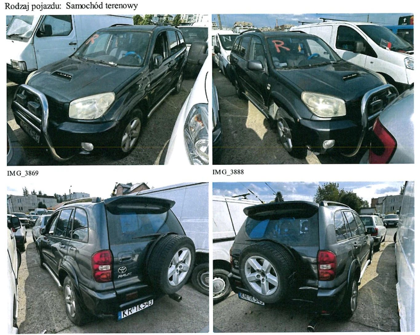 Na nowego właściciela w Krakowie czeka np. taka Toyota RAV4 z 2005 roku