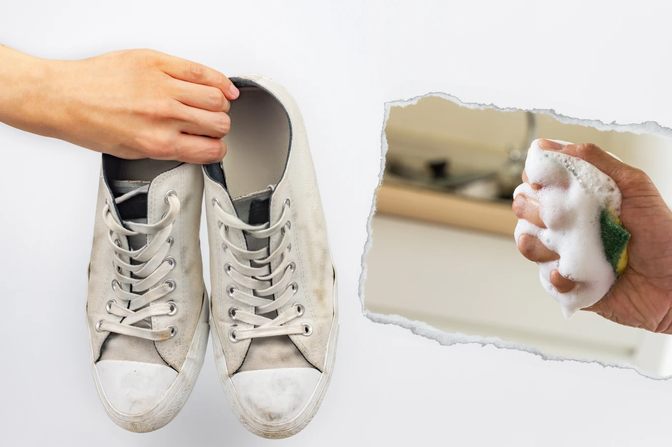 Czym wyczyścić białe buty? Odpowiedni preparat jest w niemal każdej polskiej łazience. Czym wyczyścić białe buty? Odpowiedni preparat jest w niemal każdej polskiej łazience.