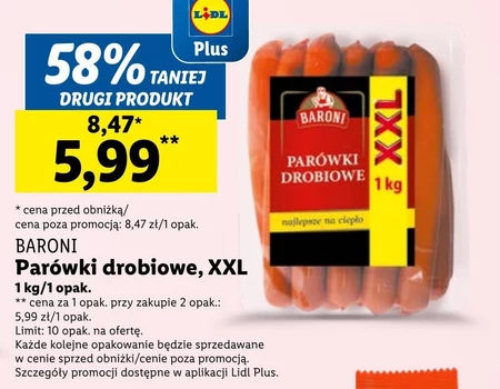 Parówki Baroni