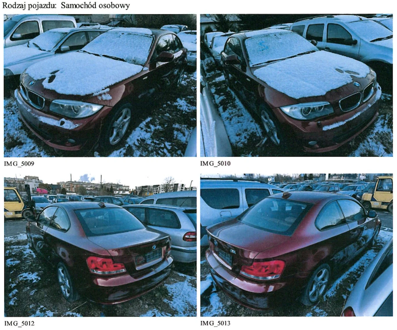 Czarny koń krakowskiej licytacji? BMW 118d Coupe z 2013 roku