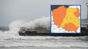 Wichury nad Polską. Niebezpiecznie nad morzem i w górach