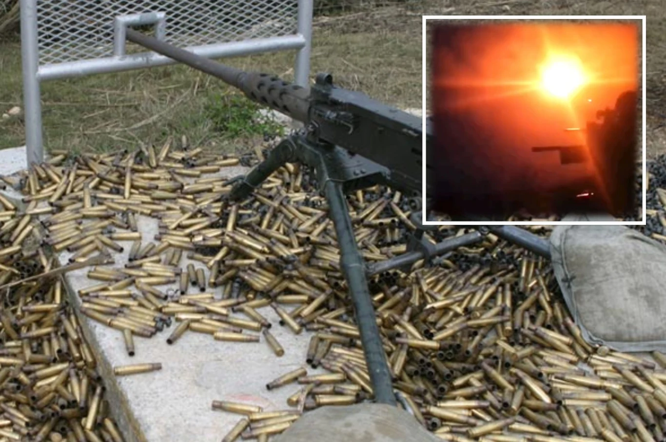 Stary, ale jak działa. Browning M2 poluje na pociski manewrujące Stary, ale jak działa. Browning M2 poluje na pociski manewrujące