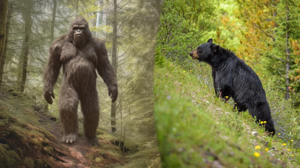 Według naukowców legendarna Wielka Stopa to tak naprawdę... niedźwiedź czarny