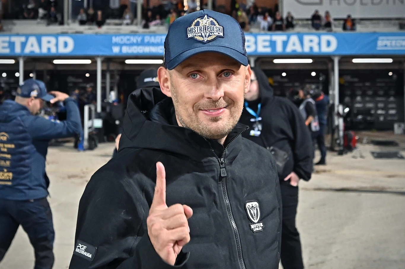 Jakub Kępa, prezes Platinum Motoru Lublin.