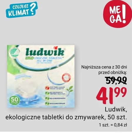 Tabletki do zmywarki Ludwik