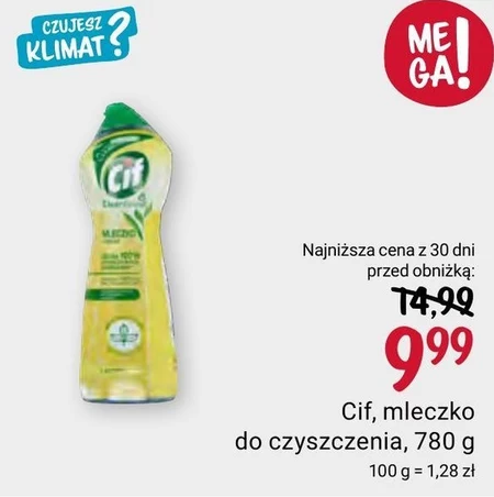 Cif Lemon Mleczko 780 g