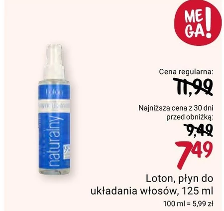 Loton Care & Styling Loton 2 Płyn do układania włosów 125 ml