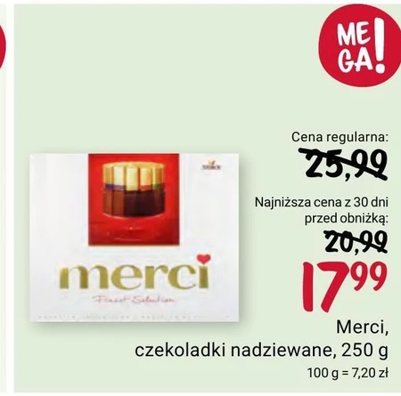 merci Finest Selection Kolekcja czekoladek 250 g (20 sztuk)