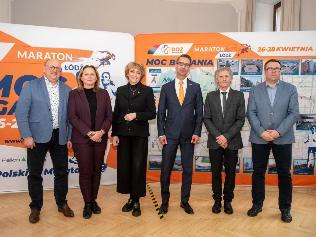 Konferencja przed DOZ Maraton Łódź, na którym odbeda się mistrzostwa Polski Konferencja przed DOZ Maraton Łódź, na którym odbeda się mistrzostwa Polski