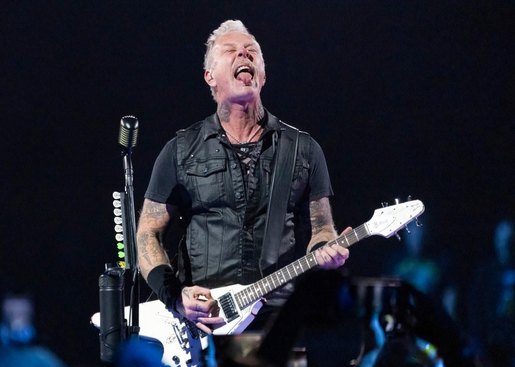 James Hetfield stoi na czele grupy Metallica