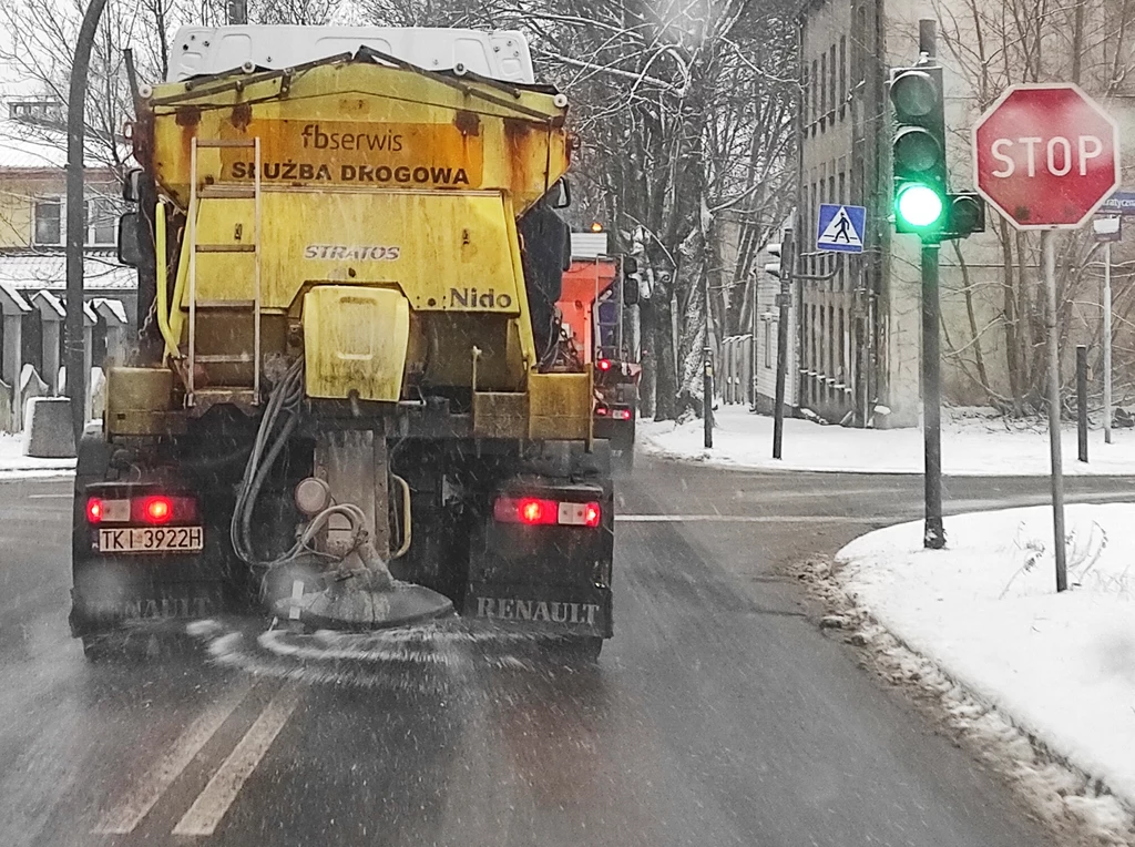 W części kraju wystąpią marznące opady, które spowodują gołoledź 