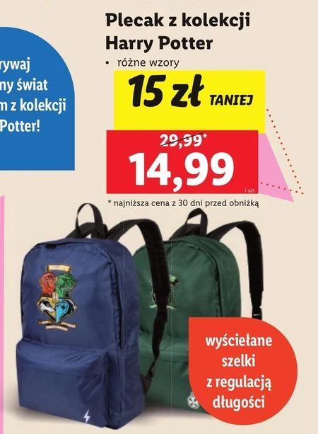 Plecak Harry Potter