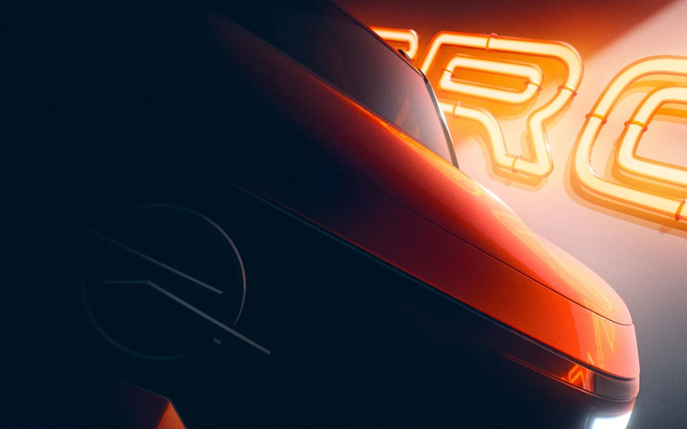 Opel Frontera będzie pierwszym seryjnie produkowanym modelem z nowym logo producenta.