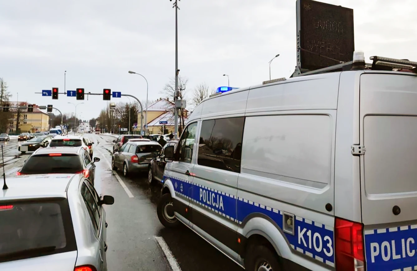 Sprawczyni chwilę wcześniej zdała egzamin